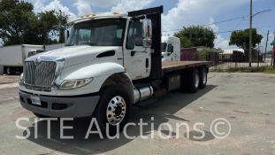 2013 International 4400 T/A Flatbed Truck