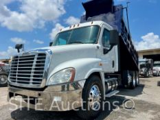 2018 Freightliner Cascadia Tri/A Dump Truck