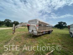 2007 Gooseneck T/A Livestock Trailer