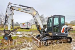2018 Bobcat E85 Mini Hydraulic Excavator