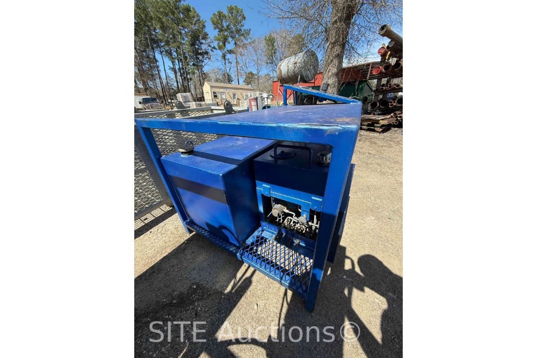 5K Air Operated Grease Injector Unit w/ Hydraulic Closing Unit - Image 2 of 5