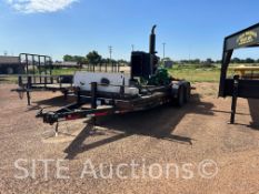 6 in Pump mounted with Deere motor on trailer