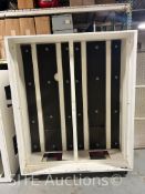 HEPA filter housing with 2 motors and 2 HEPA Filters