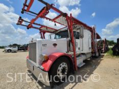 2007 Peterbilt 379 T/A Sleeper Car hauler truck and Boydston 9178-S Car hauler trailer