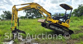 2016 Komatsu PC55MR-5 Mini Excavator