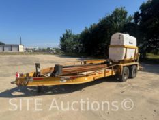 2008 Belshe T/A Flatbed Trailer w/ Mixer System