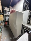 HEPA filter housing with 2 motors and 2 HEPA Filters