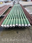 Qty of 10- 4-1/2 Spiraled Hevi-Wate Drill Pipe w/Hardband Box x Pin, 4 1/2 XH Connections