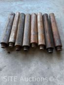 Qty of 8- 18in. Over the Line Weight Bars