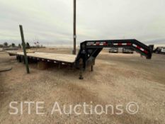 2013 PJ Gooseneck T/A Flatbed Trailer
