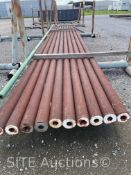 Qty of 10- NEW Blank End 6 1/4 x 2 1/4 Slick Drill Collars