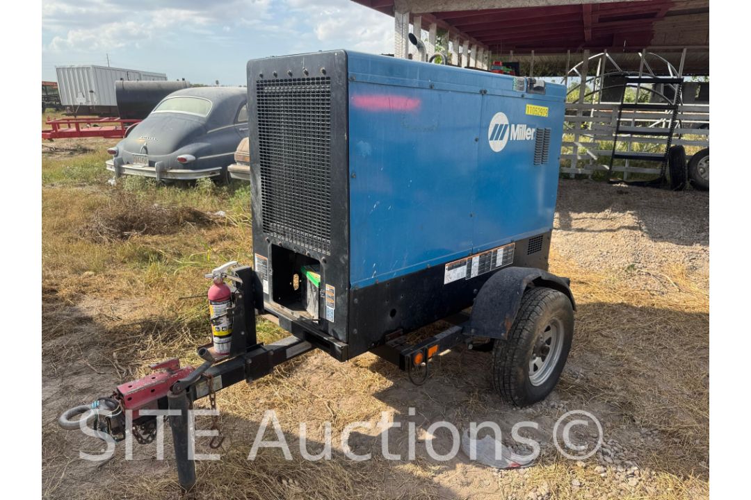 Miller Big Blue 500 Pro Diesel Trailer-mounted Welder - Image 3 of 17
