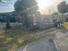 Gooseneck T/A Flatbed Trailer