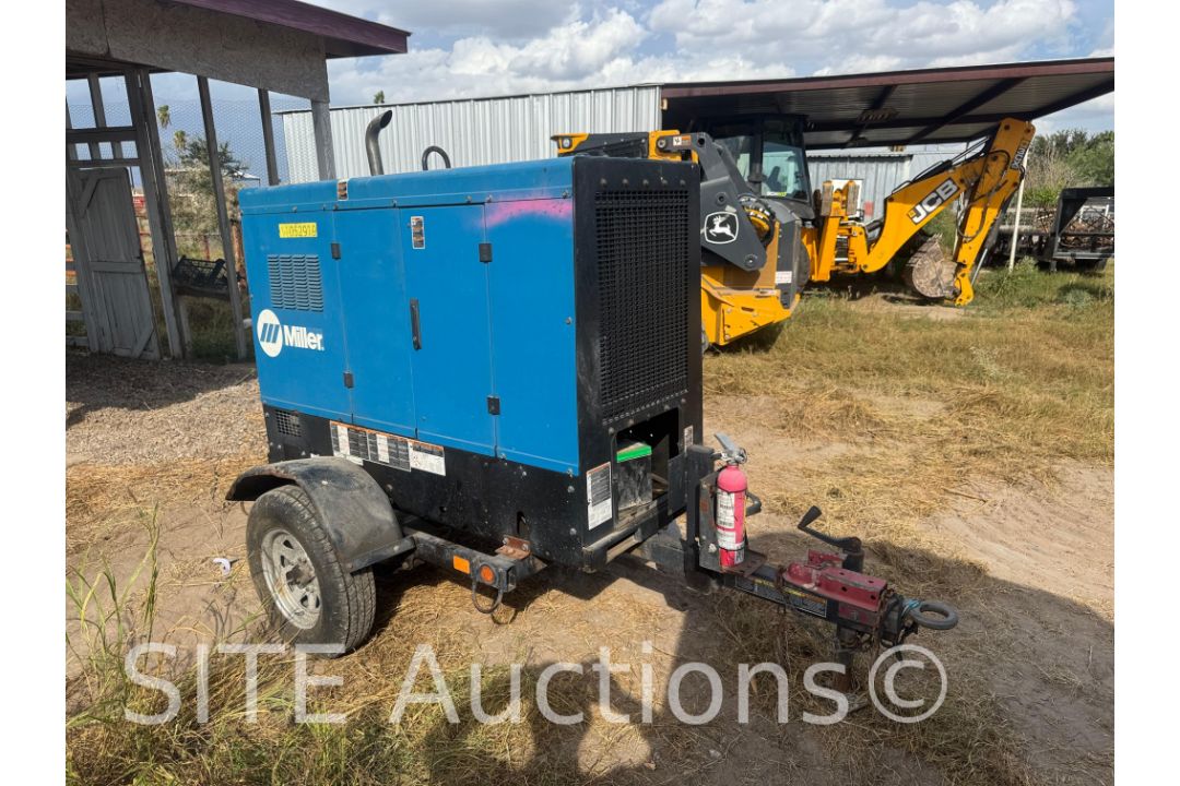 Miller Big Blue 500 Pro Diesel Trailer-mounted Welder - Image 1 of 17