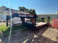 2023 Diamond C Gooseneck T/A Flatbed Trailer