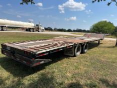 1986 T/A Hydraulic Dove Tail Trailer