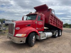 2012 Peterbilt 384 T/A Dump Truck