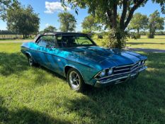 1969 Chevrolet Chevelle SS Convertible Car