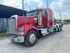 2016 Kenworth W900 Tri-axle Sleeper Heavy Haul Truck Tractor