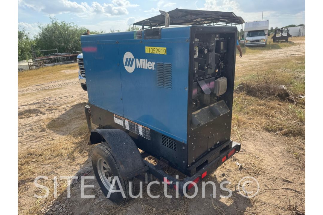 Miller Big Blue 500 Pro Diesel Trailer-mounted Welder - Image 4 of 17