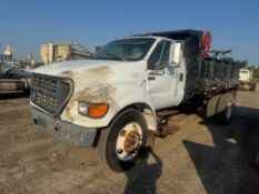 2000 Ford F650 SD S/A Dump Truck