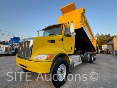 2017 Peterbilt 348 Tri-Axle Dump Truck