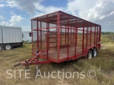 T/A Enclosed Trash Trailer