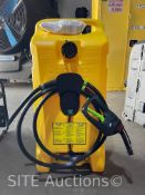 Unused Battery Powered 14 Gal Diesel Fuel Tote