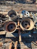 Rims, Engine Block Header & Exhaust Manifold