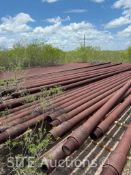 Qty of 62 Joints of 4in. Pipe
