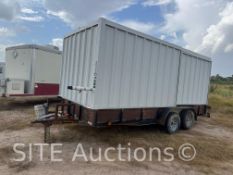 2012 Maxey Welding UT 7K T/A Enclosed Cool Down Trailer