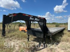 2022 Trail Maxx Gooseneck T/A Flatbed Trailer