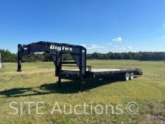 2017 Big Tex 14GN-20BK+5MR T/A Flatbed Trailer
