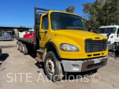 2012 Freightliner M2 Tri/A Flatbed Truck