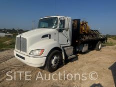 2015 Kenworth T370 S/A Flatbed Truck