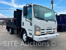 2013 Isuzu NPR S/A Flatbed Truck