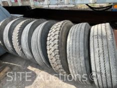 R22.5 x Qty of 8 Truck Tractor Tires
