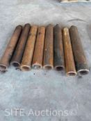 Qty of 8- 18in. Over the Line Weight Bars