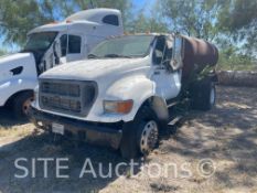 2000 Ford F650 SD S/A Water Truck