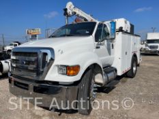 2015 Ford F750 SD Single Cab Mechanic Truck