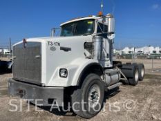 2009 Kenworth T800 T/A Day Cab Heavy Haul Truck Tractor