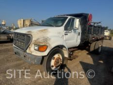 2000 Ford F650 SD S/A Dump Truck