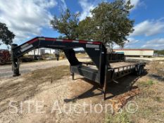 2022 Rockin' S Gooseneck T/A Flatbed Trailer