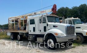 2011 Peterbilt Tri/A Slickline Truck W/ Crane