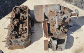 Various Gardiner engine parts
