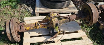 A Bedford O type rear axle