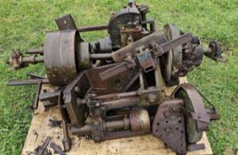 A Slack & Sellars belt driven lathe, c.1907. Slack, Sellars and Grayson, Sheffield were formed in