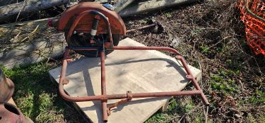 A motor cycle side car chassis