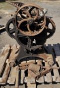 A Jones Woodhead & Sons, Leeds retailed belt driven pipe bender, ideal for display with a stationary