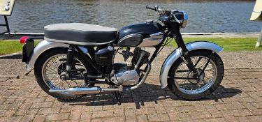 1960 Triumph Tiger Cub T20, 200cc. Registration number BSL 506 (non transferrable). Frame number T